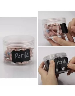 Самозалепващи стикери 24бр с бял маркер